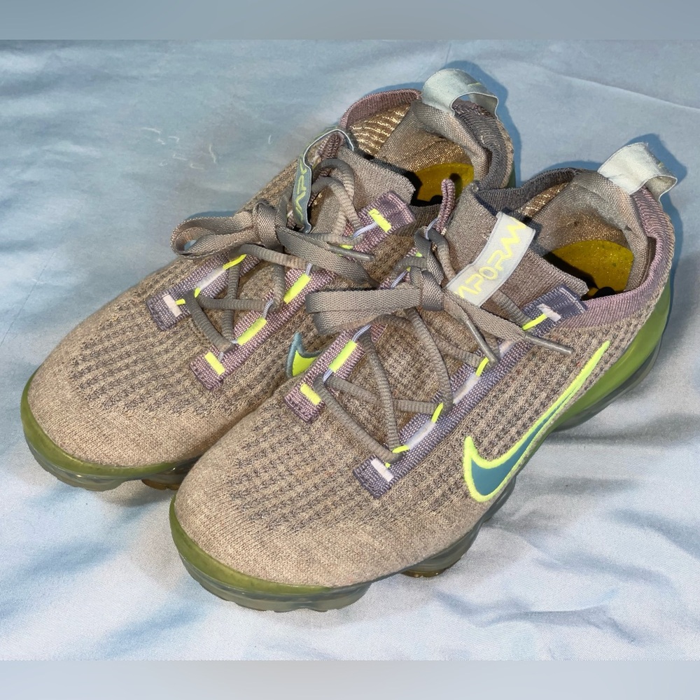 Nike Air VaporMax 2021 FK Particle Grey Liquid Lime